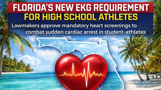 Florida’s New EKG Requirement for High School Athletes Aims to Prevent Sudden Cardiac Death