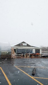 SNOW! Hope you enjoyed the snow today as much as we did! Still itching for spring though. 🌷 We've had a pretty dry winter thus far. However, on days like today it is a good idea to protect your fountains, bird baths, and statuary from the wet and cold weather. You can cover them with plastic and lift them up off the ground, or bring them under shelter. | Mt. Garfield Greenhouse