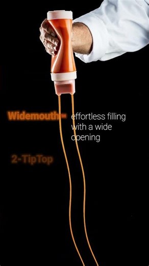 In Action: Two-TipTop Squeeze Bottle from TableCraft