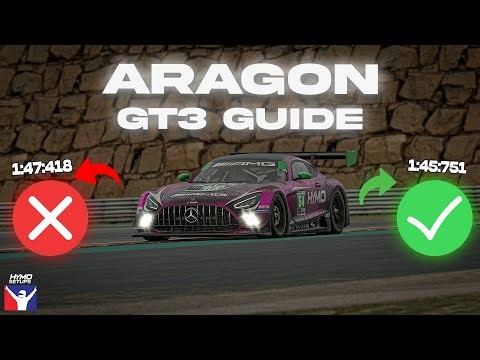 HOW TO DO ARAGON IN iRacing | GT3 Track Guide & Tips