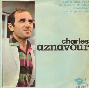 Charles Aznavour - Paris Au Mois D'août