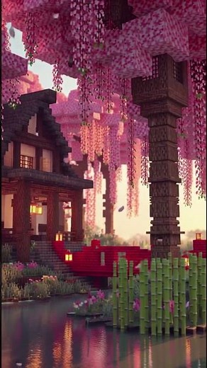 Minecraft But It Looks Like Real Life 🌸 4K RTX Shaders✨