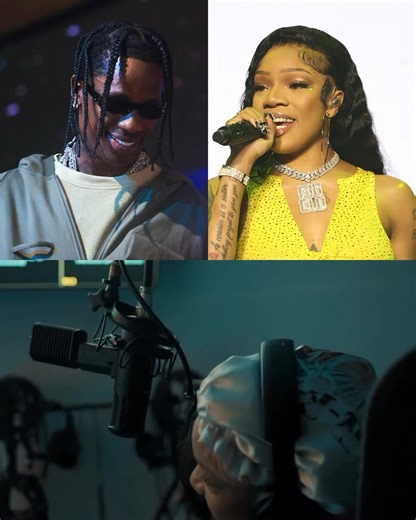 2.2M views · 30K reactions | Behind the scenes of GloRilla recording her verse for Travis Scott's "SHYNE"  | HotNewHipHop.com | Facebook