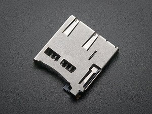 Cheap MicroSD card socket