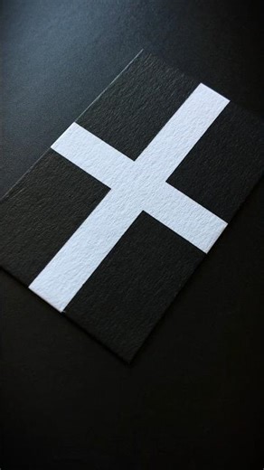 KERNOW | CORNWALL (counties) 🇬🇧 Flag Drawing #unitedkingdom #art