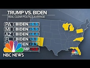 Trump Trails Biden In Battleground States In Latest Polls | Meet The Press | NBC News