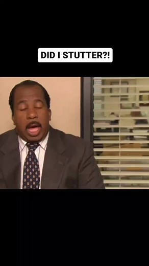 Did I Stutter? Understanding Stanley's Grumpiness | The Office Moments
