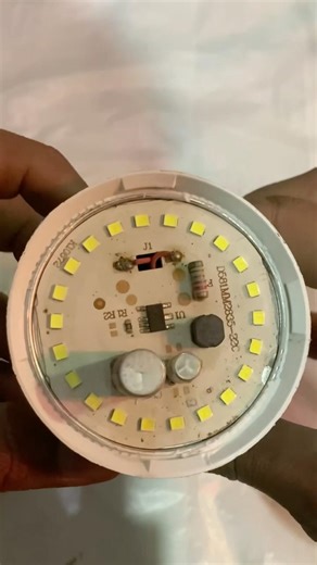 18W LED Bulb Repair | Install New DOB Chip | LED Bulb Fix Step by Step