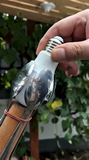 Bucket tool for installing light bulbs process #diy #tools