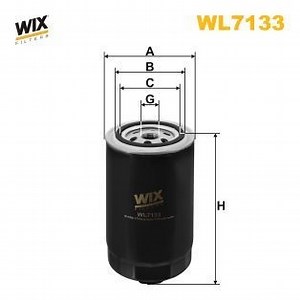 WL7133 WIX FILTERS Filtro de aceite 3/4-16 UNF-2B, Filtro enroscable | AUTODOC precio y opiniones