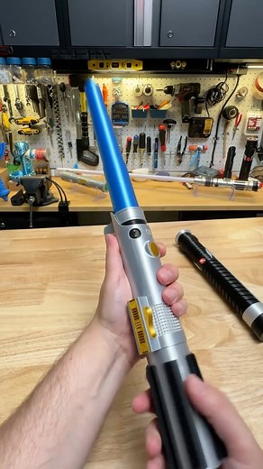 The Verge on Instagram: "Looking for something amazing to 3D print? The Twistsaber is exactly what it sounds like — a lightsaber you twist to extend and retract, with an ingenious nesting screw design that makes its blade open and close incredibly fast. The files aren’t free, and it doesn’t light up, but there’s nothing else like it on the market. Just don’t expect to duel with this one! #starwars #3dprinting #lightsaber #toy #todayimtoyingwith"