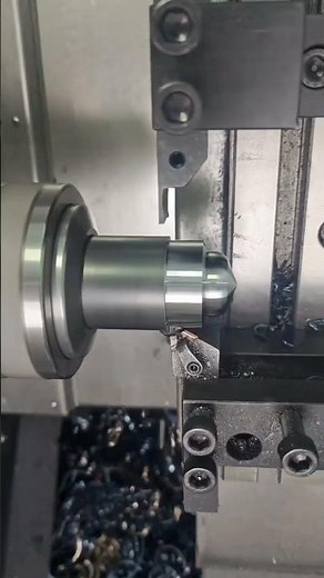 Cnc Turning Machining Process || #cnc #turning #manufacturing #videos