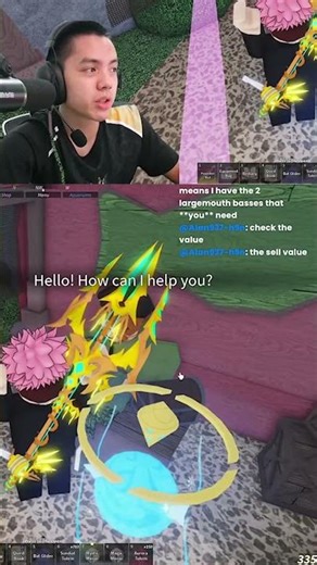 Viewers Gave Expensive Fish #fisch #roblox #shorts