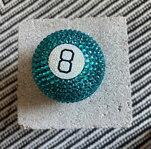 Bedazzled Crystal Magic Ball - Etsy