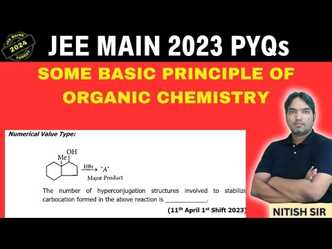 The number of hyperconjugation structures involved to stabilize carbocation formed in the above