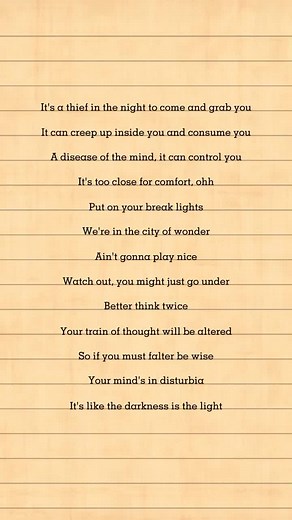 #disturbia #song #lyrics