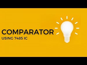 Comparator using 7485 IC