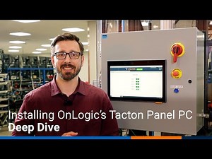 Installing OnLogic's Tacton Panel PC
