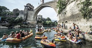 Red Bull Cliff Diving World Series Mostar video