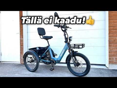 Testissä KOLMIPYÖRÄINEN Sähköpyörä!⚡️| Fafrees F20 Mate II