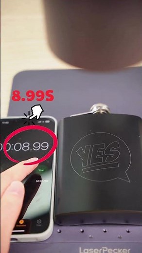 Let's test how fast LaserPecker 4 is!