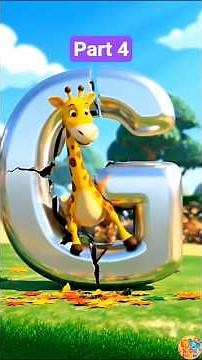 Part 4: ABC Learning By Animal Animation Effects #shorts #learnx #abcd #kidsshow002