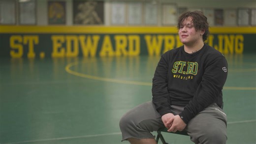 Hunter's Heart: A St. Edward High School wrestler's battle against a hidden opponent
