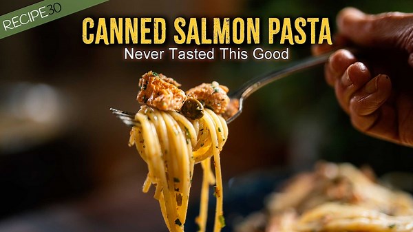 Canned Salmon Pasta Never Tasted This Good!