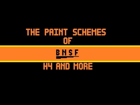 The Paint Schemes of BNSF: H4 And More