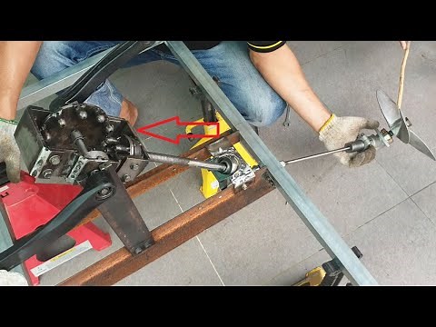 Innovative Pedal Drive And Propeller For Fishing Boat