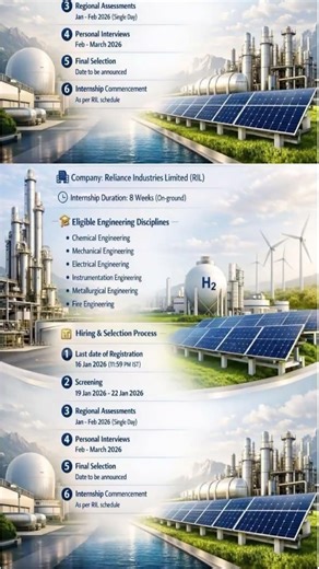 Reliance Industries GET Jobs 2026 🚀 | Graduate Engineer Trainee | Apply Now 🔗 #Shorts #reliance