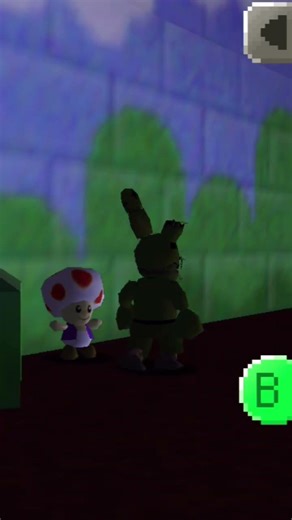 spring trap gets stuck in mario 64!