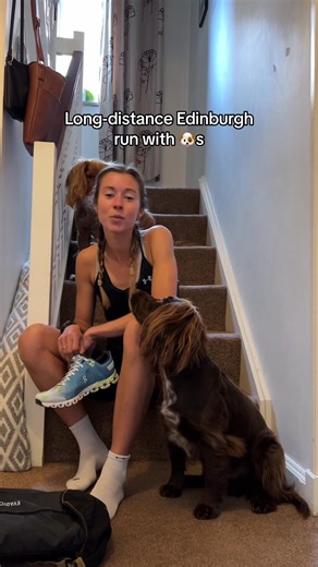 New route day!! 🙌🏻 Im such a creature of habit that I have just been running the same 2 core routes for the past 6 months 🥲 so used my garmin to take us for a trot out to queensferry! First long run in 2 weeks (was away in the van hiking) so it felt good to stretch my legs again. I actually ended up taking hugo for a walk down to Stockbridge to pick up some treats from Dofos in the afternoon because he STILL had energy but spen was happy to chill and be a lil sun lion all afternoon ☀️🦁 #runn