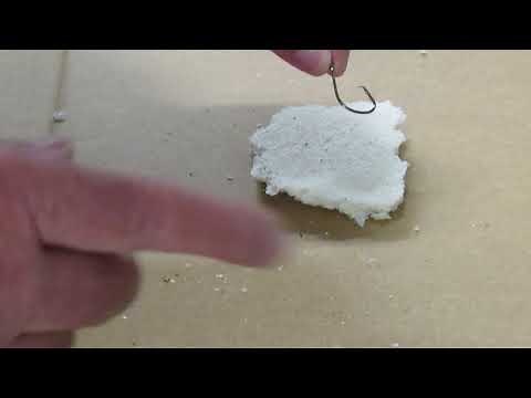 How to Bait Bread on a Fishing Hook (Both Circle and J-Hook Explained)