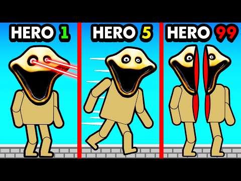 Upgrading WORM SUPER HEROES