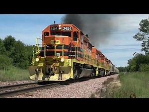 Rapid City Pierre Eastern: SD40-2s On MMNAU and LHUAU August 9, 2025