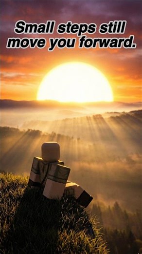 This Is Your Sign to Keep Going like a roblox. #roblox #shorts #robloxmemes #99nightintheforest