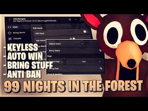 99 Nights In The Forest Script | 99 Nights In The Forest | Auto Night, INF ITEMS, Auto Farm [Free]