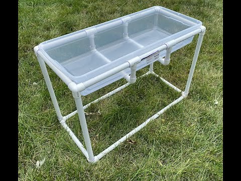Making a Sensory Table Out of PVC Pipe
