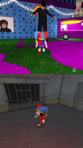 WEDNESDAY POLICE FAMILY RUN VS SIREN COP'S PRISON = ROBLOX GAME