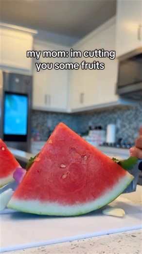 Freshly Cut Watermelon 🍉 Thanks Mom! | Cap or Slap