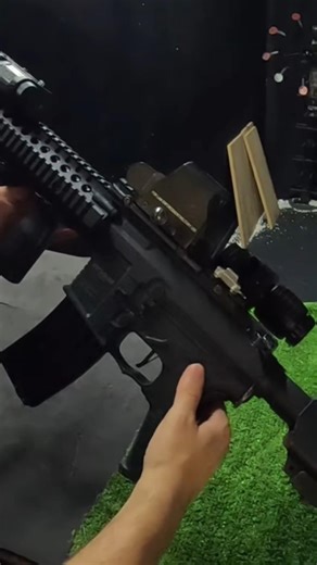 AIR SOFT - FULL METAL - FULL AUTOMATIC - REALISMO 😱 #shorts