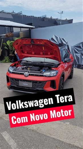 Volkswagen Tera Agora é 200 TSI na versão Comfort e High