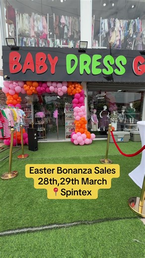 Easter Bonanza Sales at Baby Dress GH
