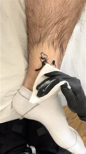 Does my tattoo look goofy? #tattoo #skit #funnyshorts #comedy #goofy