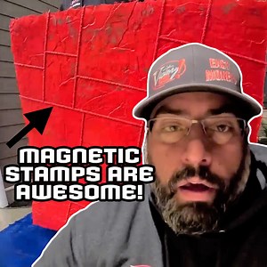 1.5M views · 17K reactions | Our First Time Using Magnetic Stamps For The Concrete! | Victory Outdoor Services | Facebook