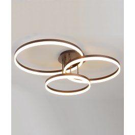 Architectural 3-Tier Ring Surface-Mounted LED Light