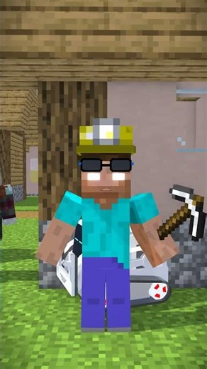 HELP Herobrine & Cozmo AVOID Pillagers! (Minecraft Animation) #shorts #minecraft #herobrine #cozmo