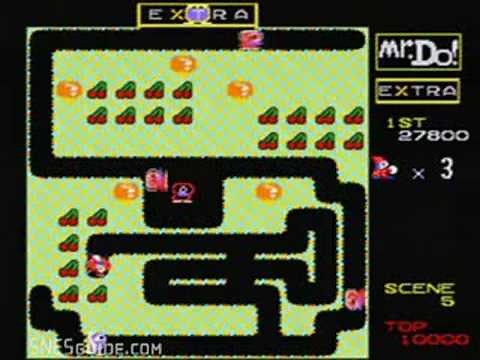 Mr. Do! - SNES Gameplay