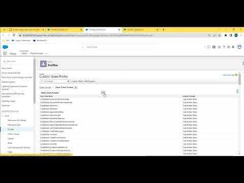 Enable Apex Class and Visualforce Page Access #inSalesforce